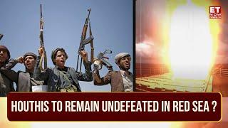 US Flagged Ship Attacked By Houthis In Red Sea | Red Sea Full Blown War Inevitable? | ET Now