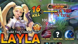 I finally found a perfect build for Layla | Layla new best build 2024 | Build Top 1 Global Layla