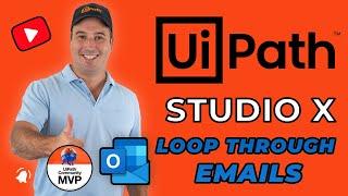 How to Loop through emails and read mail in UiPath Studio X