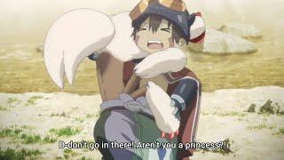 First meeting between Reg and Faputa | Made in Abyss Season 2