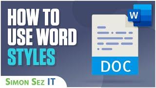 How to Use Word Styles in Microsoft Word