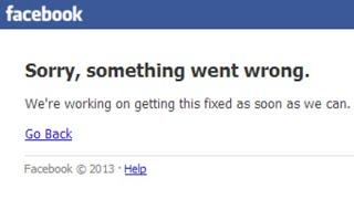Facebook Is Showing Sorry, Something Went Wrong Fix