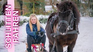 SCHNEE FMA I Schlitten fahren mit Valentino