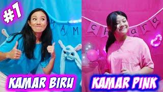 24 JAM KAMAR BIRU VS PINK - PART 1 !! Tantangan Lucu | CnX Adventurers