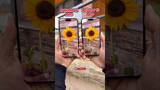 Iphone 16 pro vs Iphone 15 pro Camera Test #apple #iphone16pro #iphone15pro #trending #shotrs