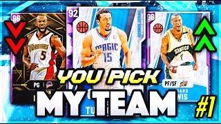 YOU PICK MY TEAM!! #1 | NBA 2K20 MyTEAM SQUAD BUILDER SERIES