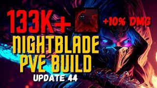 ESO - Nightblade PVE Build (133k+) - Update 44