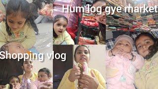 Vlog-Hum Log Gaye Market|| Mene Kya Kya Khrida||Shopping Vlog|| Madhuri