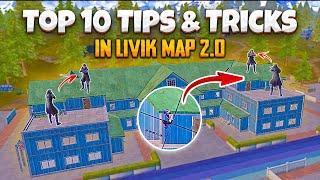 Top 10 Tips And Tricks in Livik Map 2.0  | PUBG MOBILE / BGMI  Noob  to Pro  Guide/Tutorial