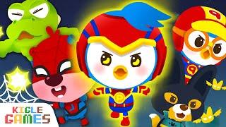 Superhero Assemble! Spider-Man, Hulk, Superman, Batman | Kids Pororo English | KIGLE GAMES