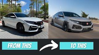 BUILDING A 10TH GEN CIVIC SI IN 10 MINUTES !