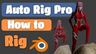 How to Rig your Character with Auto Rig Pro in 4 Minutes