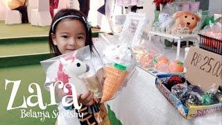 Seru !!! Zara belanja Squishy dan belajar bikin slime di acara syukuran khitanan  senengnya