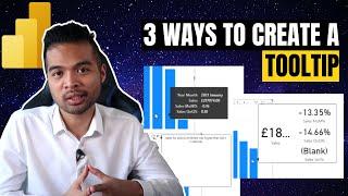 3 ways to create a tooltip in Power BI // Beginners Guide to Power BI in 2021