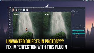 Install GIMP Resynthesizer Plugin on Linux | Heal Selection to Remove Unwanted Object From Photo