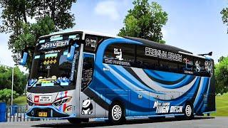 SHARE LIVERY JBHD ORI SPEK GLOW UP MBOISS TERBARU | BUSSID