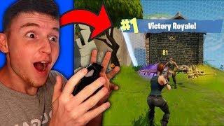 Infinite Lists Gets A VICTORY ROYALE! (Fortnite: Battle Royale)