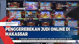 Polrestabes Makassar Berhasil Bongkar Judi Online, 6 Tersangka Judi Online Ditangkap