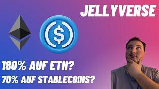 Dicke Renditen für Stablecoins und ETH? - Neue Jellyverse Pools