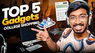 5 Must Buy *GADGETS* For Engineering College In Telugu || College Shopping