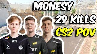 m0NESY w/s1mple & b1t 29 Kills (Dust2) FACEIT Ranked | Aug 25, 2024 #cs2 #pov #demo