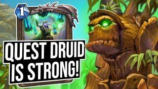 Quest Druid Is A STRONG Performer!! | Saviors of Uldum | Hearthstone