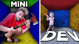 DEV VS MİNİ 1000 KAT KÖPÜKTEN İLK ÇIKAN KAZANIR!