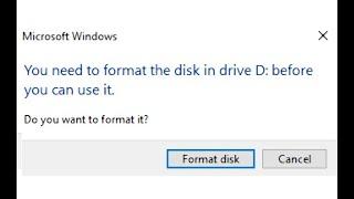 Corrupt drive "You need to format the disk" - MiniTool PAID software scan without actual recovery