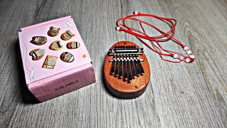 Mini Kalimba 8 Key Thumb Piano (Unboxing)