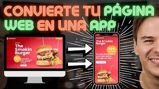 Cómo convertir página web en App | de Wordpress y WooCommerce a una aplicación móvil iOS & android