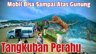 PARKIR MOBIL SAMPING KAWAH ...‼️ Ke Gunung Tangkuban Perahu bisa naik mobil pribadi sampai atas