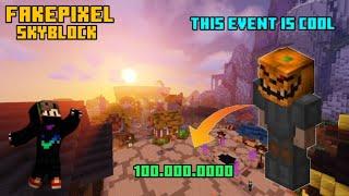 Spooky event Makes Daily 10m || FakePixel Skyblock || Spooky Event OP || #11