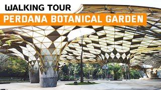  Walking tour through Kuala Lumpur beautiful park | Perdana Botanical Garden