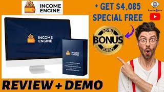 Income Engine Review 2021 I Income Engine I income engine review I income engine demo I Review4You