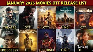 January 2025 OTT Movies & Web Series Release Update Full List | Netflix, Prime Videos, Hotstar, Jio