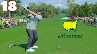 THE MASTERS ROUND 1 - Charlie Woods Career Mode - Part 18 | EA Sports PGA Tour