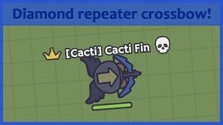 Moomoo.io - Obtaining the diamond repeater crossbow!