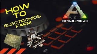 How To Build A Simple Electronic Farm ! Ark Series X The Island