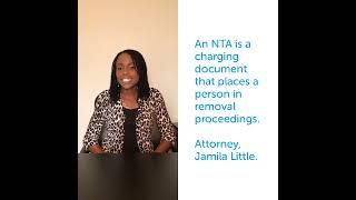 Deportation Removal Begins with a Notice To Appear (NTA)