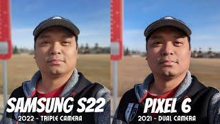 Samsung Galaxy S22 vs Pixel 6 camera comparison! The ULTIMATE SHOOTOUT! 