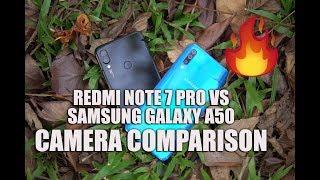 Xiaomi Redmi Note 7 Pro vs Samsung Galaxy A50 Camera Comparison