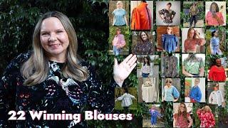 #SewAprilBlouse23 - 22 Inspiring Winning Blouses