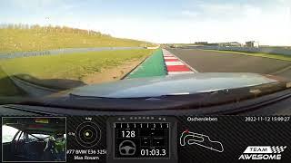 Hotlap Oschersleben 1:40.8 12.11.2022 // BMW E36 325i Onboard