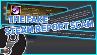 The Fake Steam Report / Support Scam...