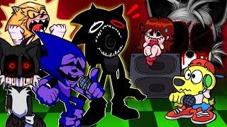 Friday Night Funkin vs SONIC.EXE NEW SONGS (Fleetway vs Sonic EXE, NEW Majin, Pibby) FNF Mods 117