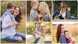 Beautiful Mother and Son Photoshoot Ideas || Mom and Son Photo Poses 2023 |Mother son photography