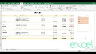 How to automate Accounting Bookkeeping , Ledger and Trial Balance in Microsoft Excel | Hindi Urdu