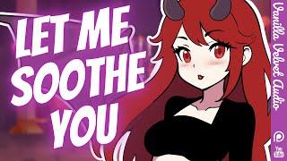 Flirty Succubus Girlfriend Feeds on Your Negative Emotions [ASMR Roleplay] [F4A] [Kisses] [Comfort]