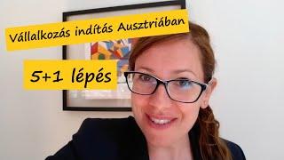 5+1 lépés #vállalkozás indításához #Ausztriában I Vlog 97. I Fanni & Kriszti