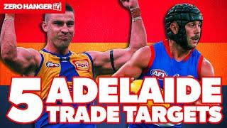 Adelaide's Top 5 Trade Targets | Zero Hanger TV